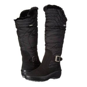 Pajar Women's Black Natasha Faux Fur Lined Waterproof Boots